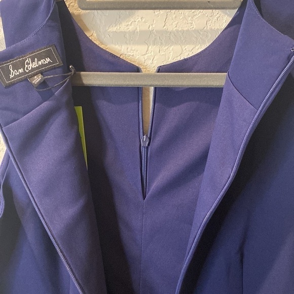 SAM Edelman Colorblock, Front & Back Zipper Sheath Dress - Picture 13 of 14